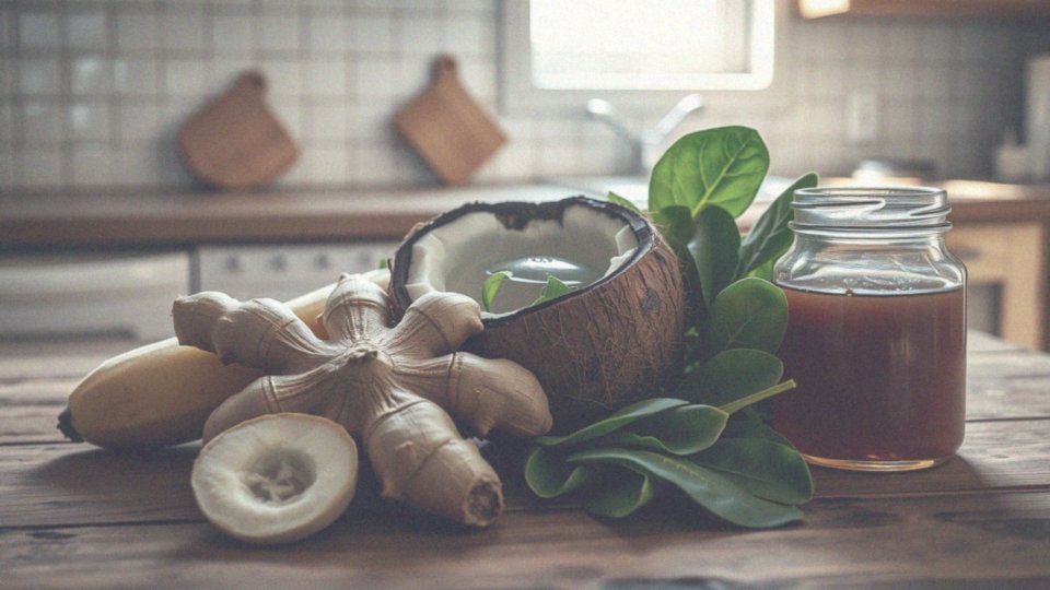 Co zawiera koktajl bananowo-imbirowy i jak wspiera regenerację?