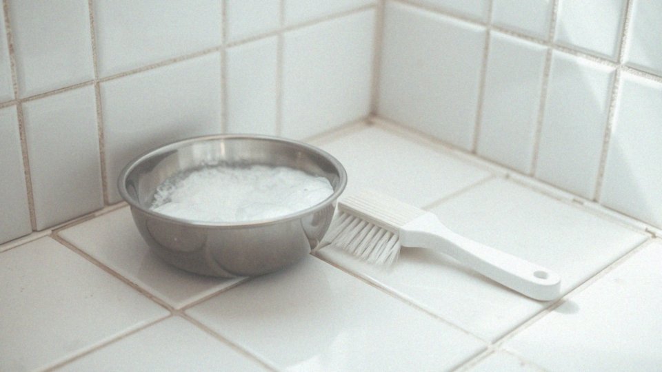 Jak przygotować roztwór z sody oczyszczonej i octu do czyszczenia fug?