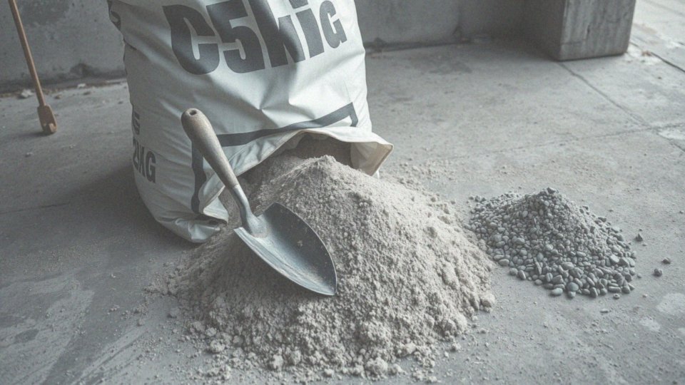 Jakie są proporcje betonu dla worka cementu 25 kg?