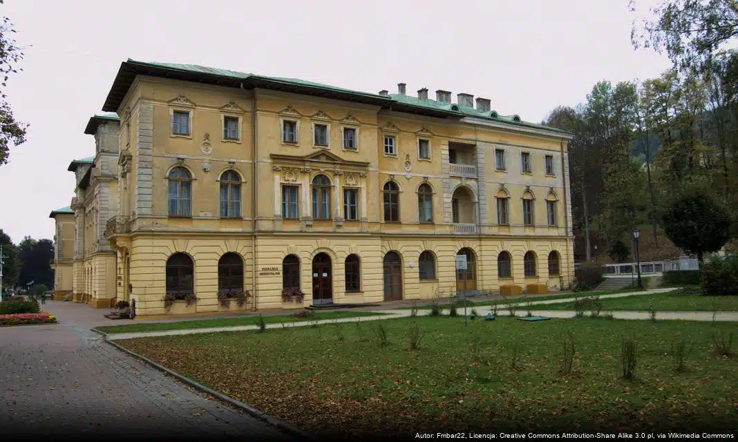 Ostrzeżenie hydrologiczne i meteorologiczne dla Krynicy-Zdroju